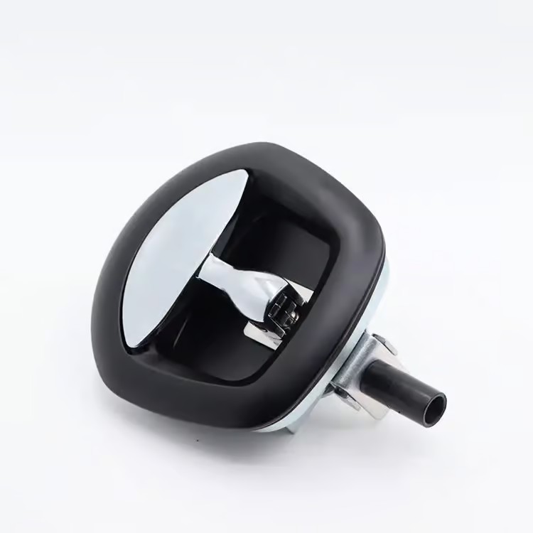 [WTL-BS] Whale Tail Lock - Black & Chrome