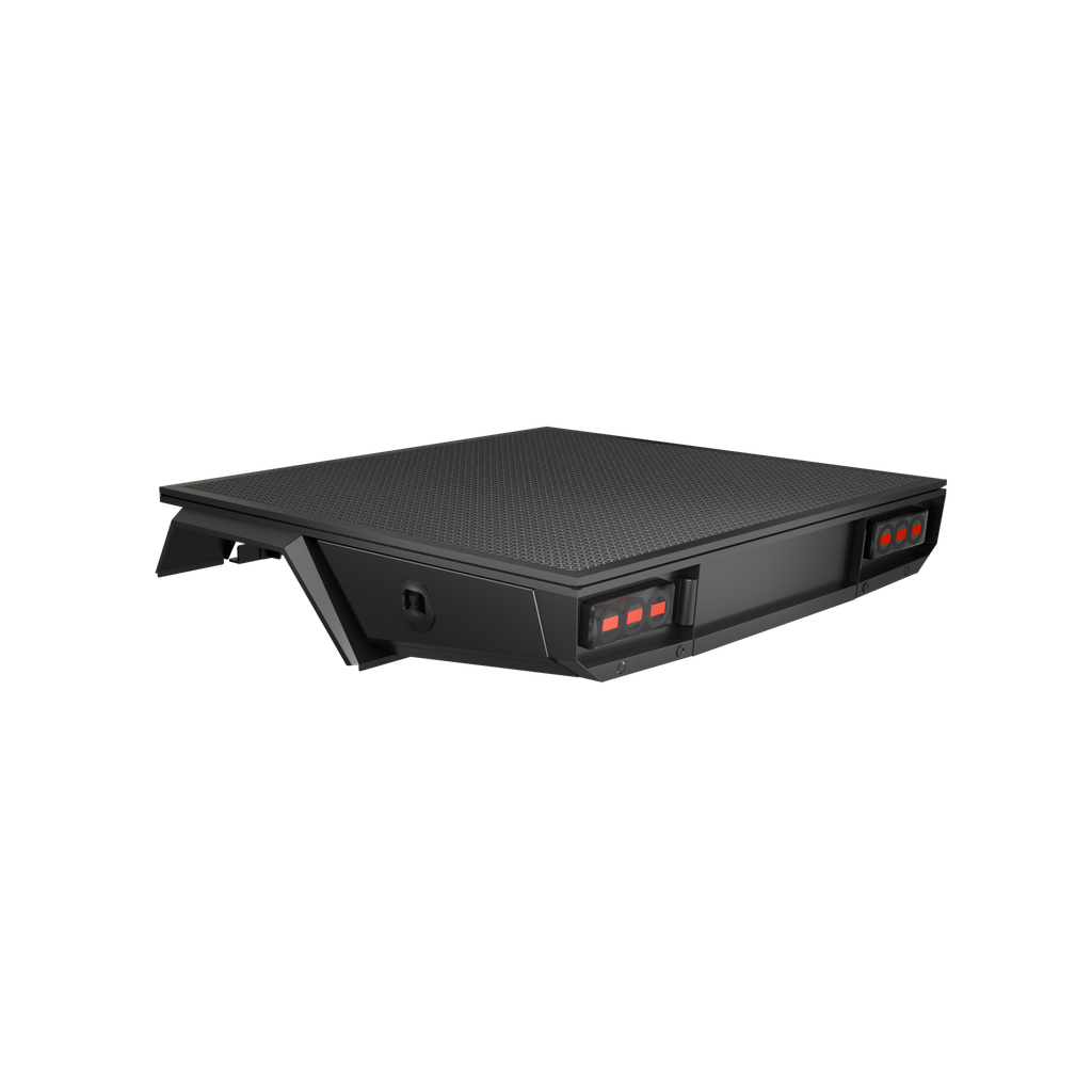 [T-165184-B] 1650 DUAL CAB TRAY DECK-BLACK